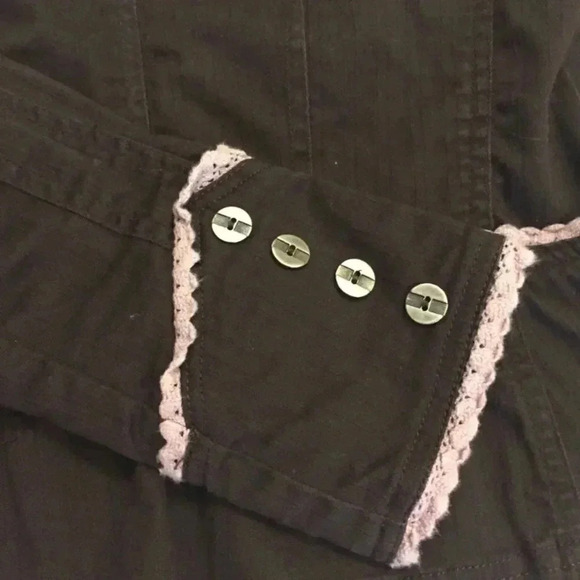Women's Matty M Boho Brown Pink Jacket size Small - Picture 5 of 6